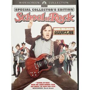 School of Rock (2004 Film) Comedy [WS, DVD]